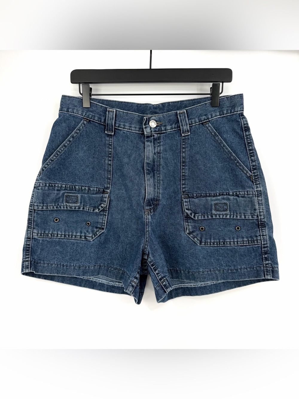 LEE Denim Cargo Shorts Blue 12?